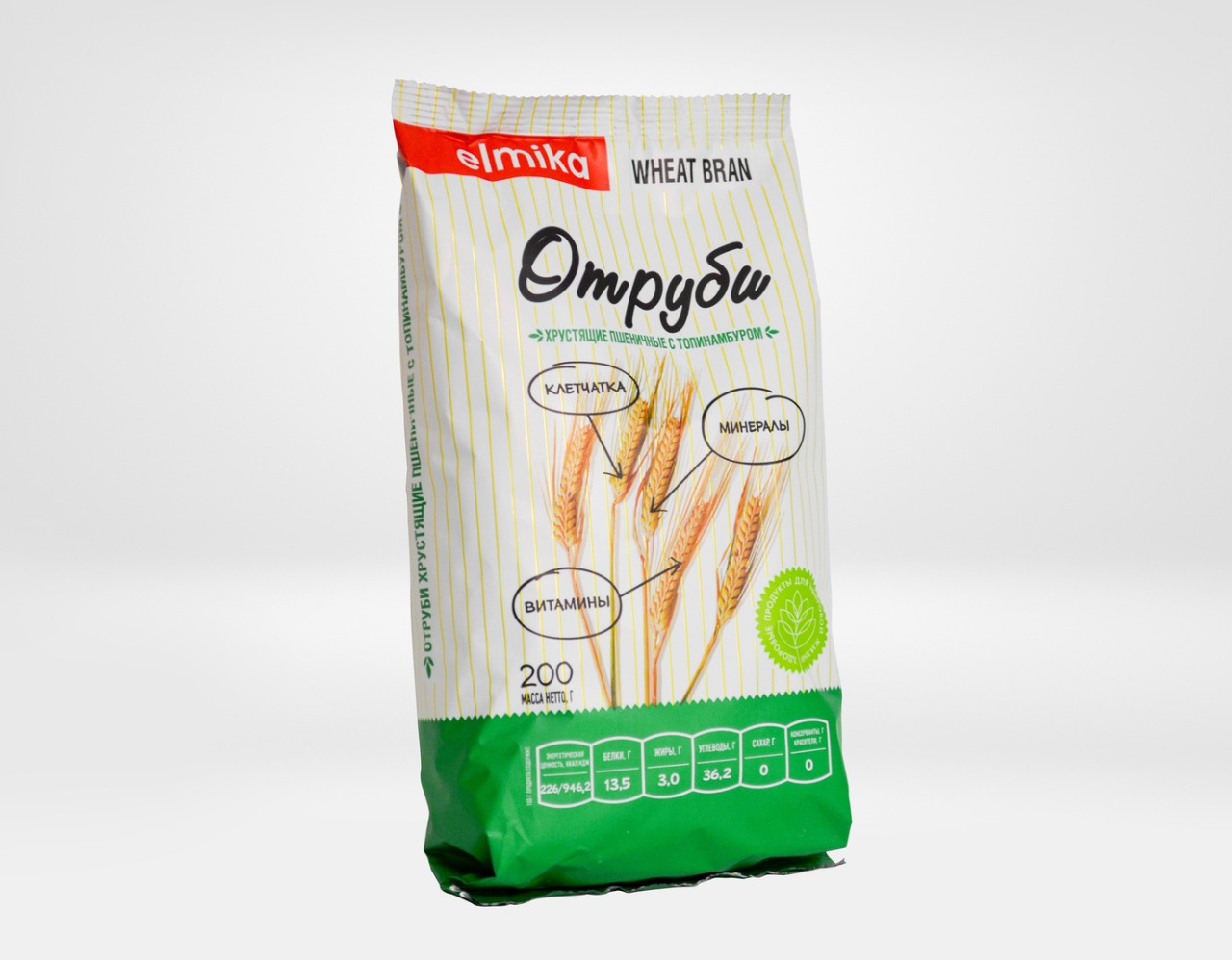 Отруби пшеничные топинамбуром